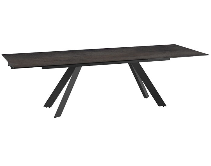 Eetkamertafel Keramiek op glas
