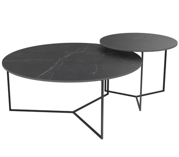 Salontafel Keramisch rond - Afbeelding 6